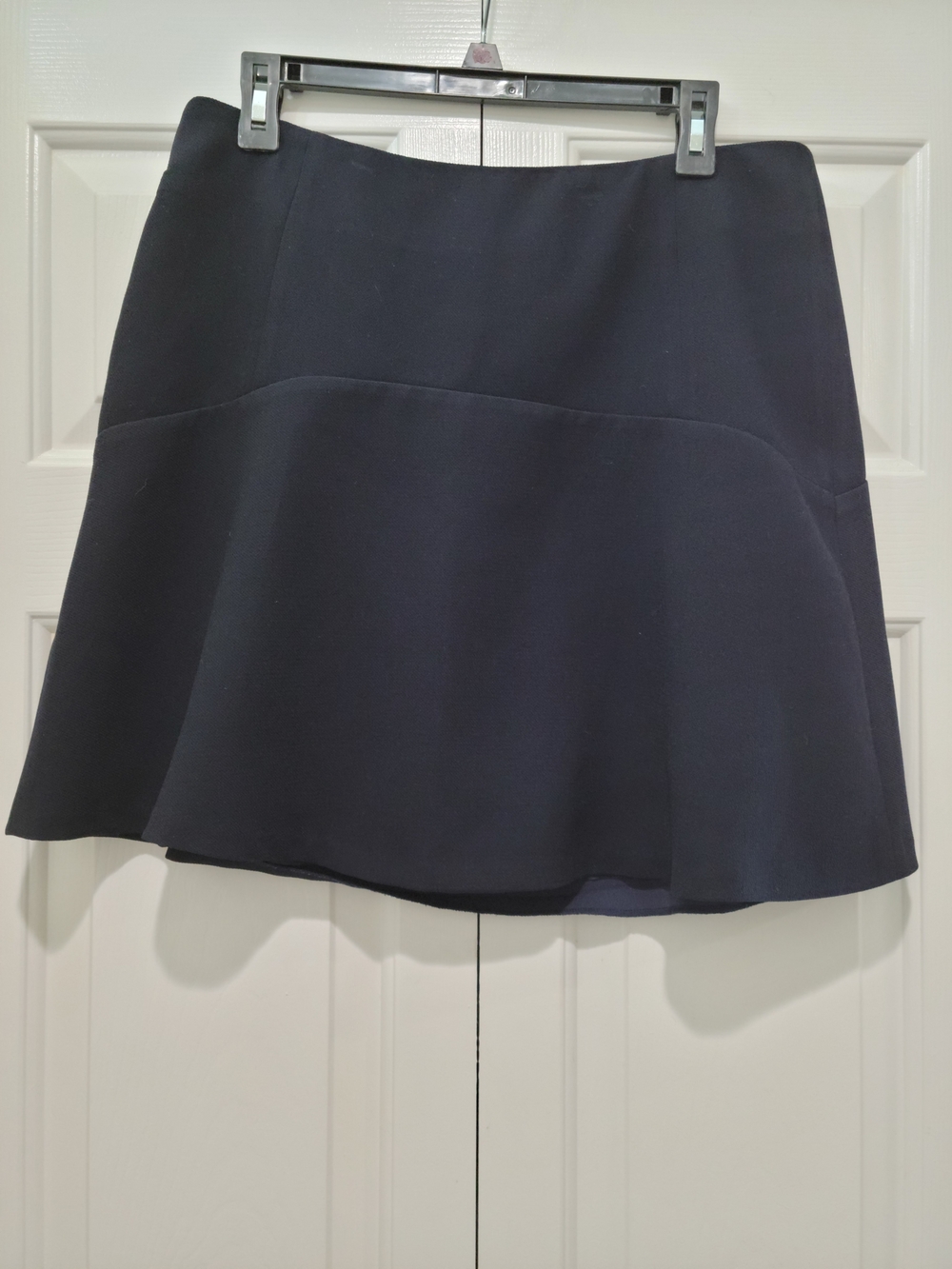 Vince Camuto Navy A-Line Skirt - Picture 4 of 12
